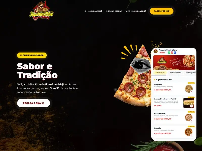 Pizzaria Illuminatche Porto Alegre