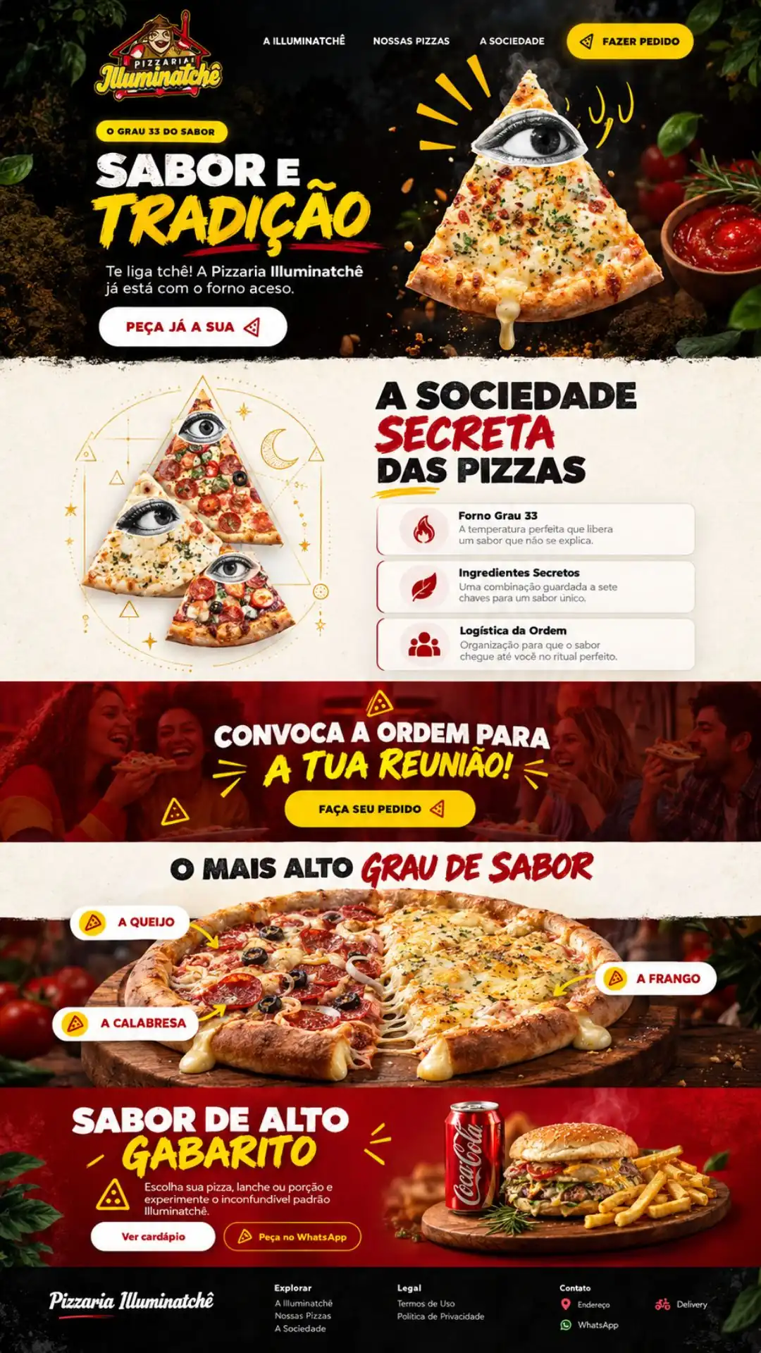 Exemplo visual de site profissional desenvolvido pela Bem Visto 01
