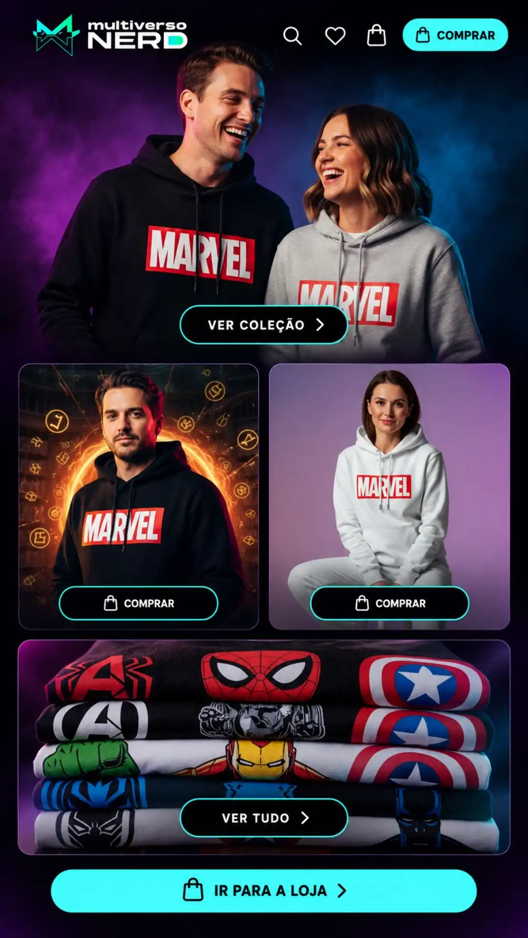 Exemplo visual de site profissional desenvolvido pela Bem Visto 07