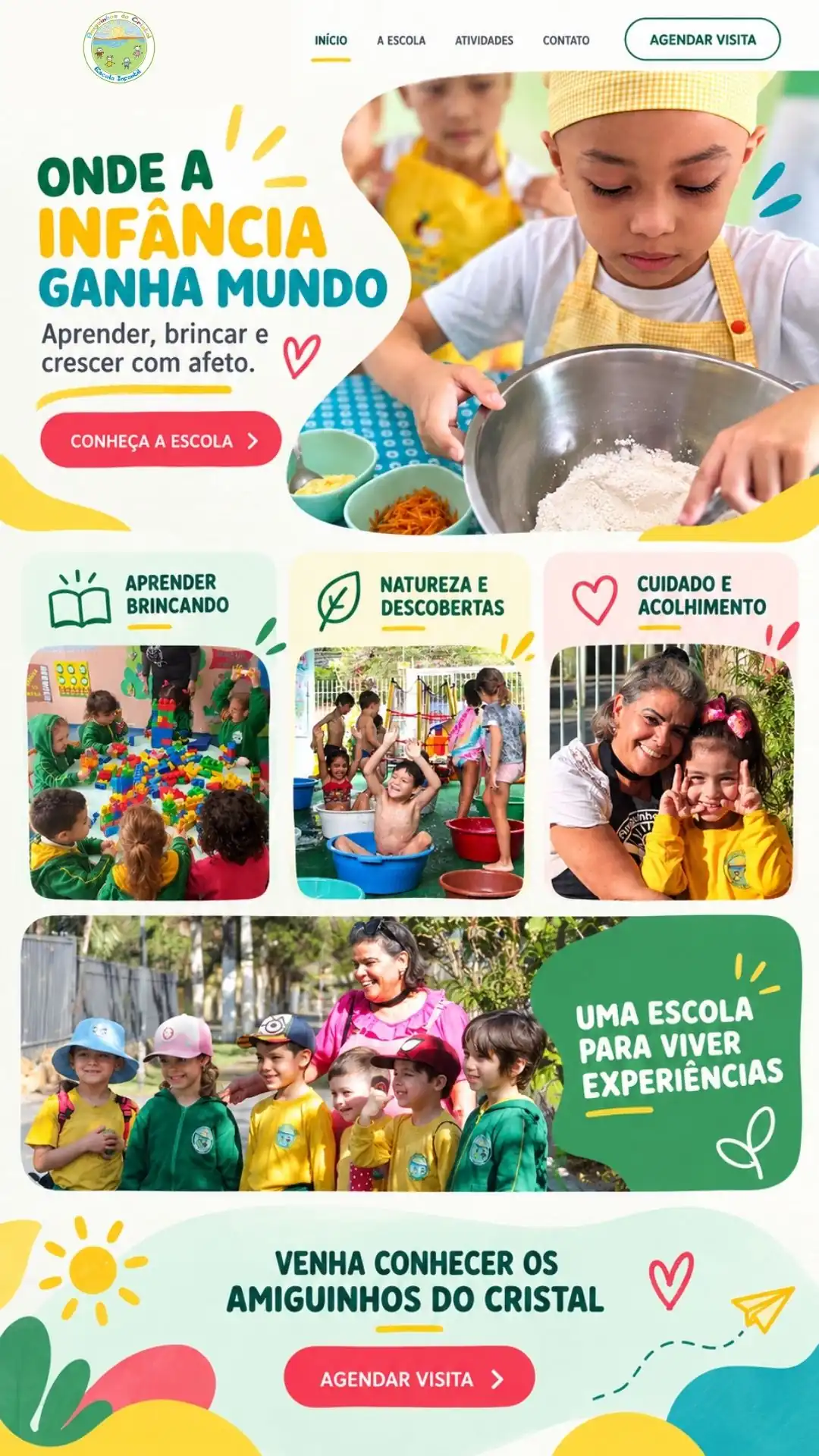 Exemplo visual de site profissional desenvolvido pela Bem Visto 09